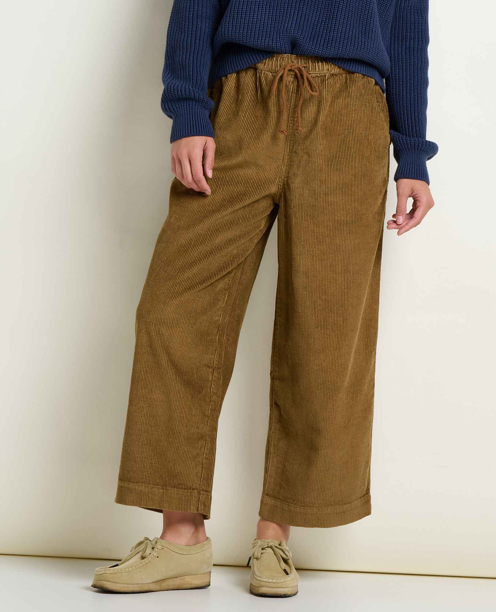 Pull-On Corduroy Pant - Honey Brown