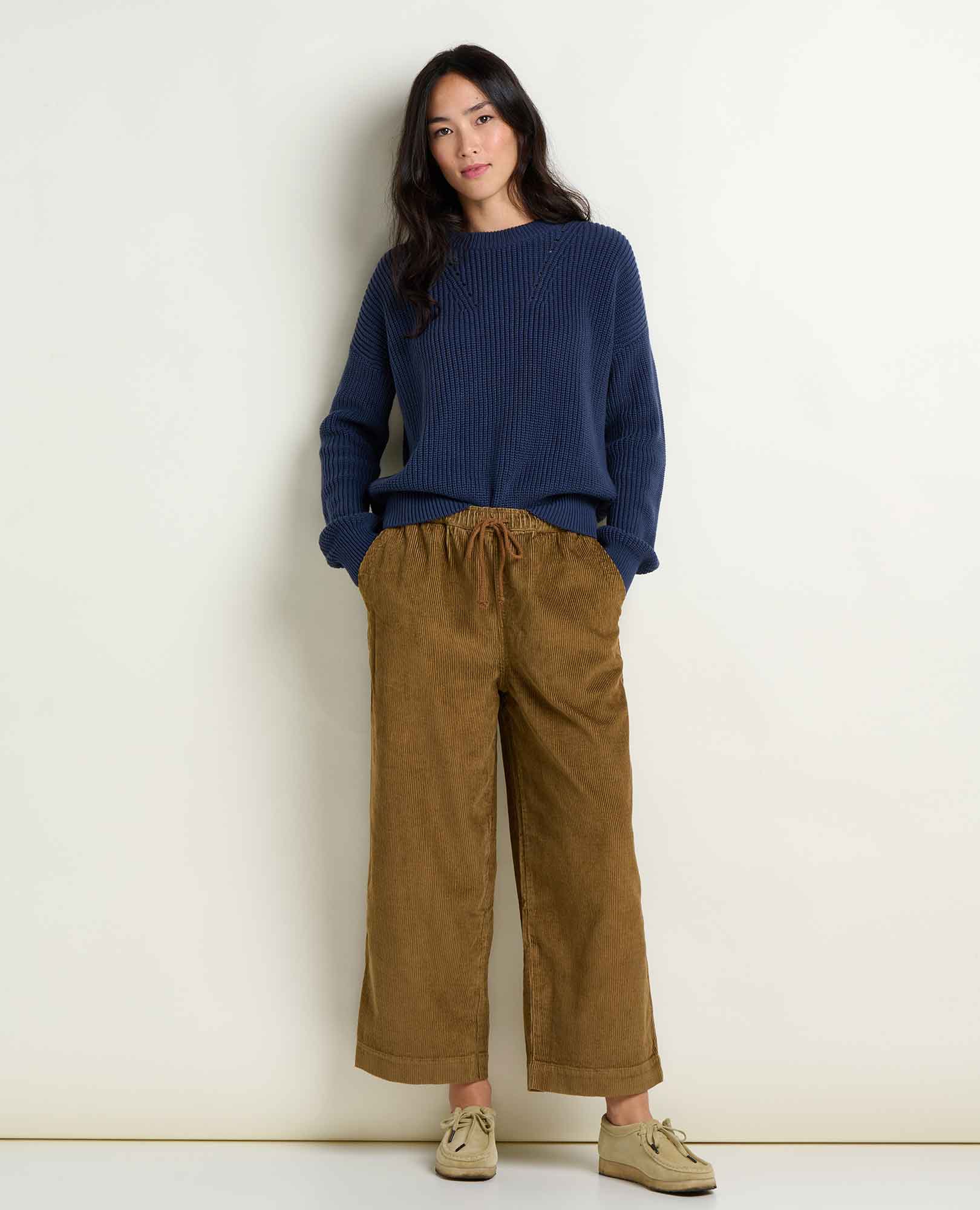 Pull-On Corduroy Pant - Honey Brown