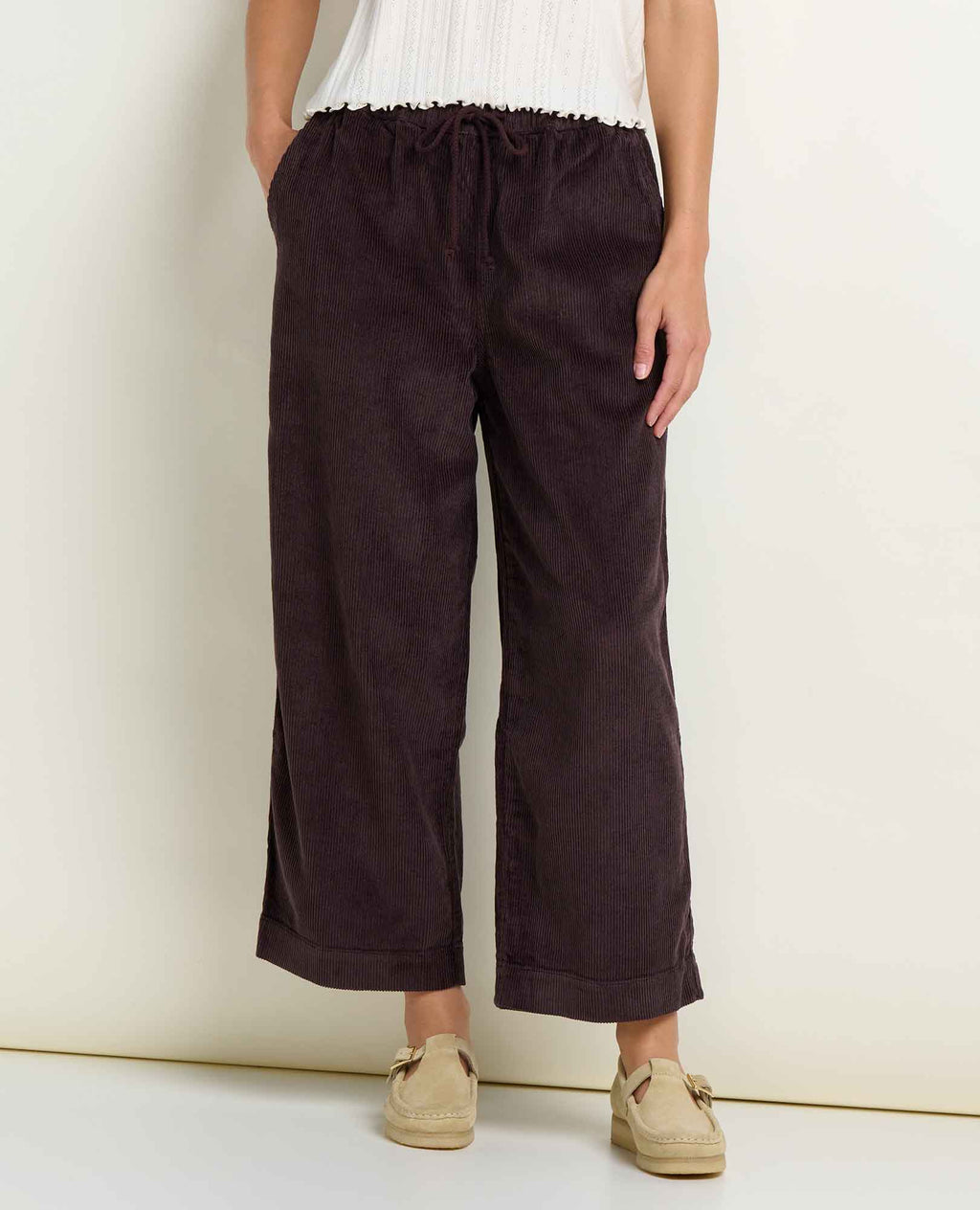 Pull-On Corduroy Pant - Raisin