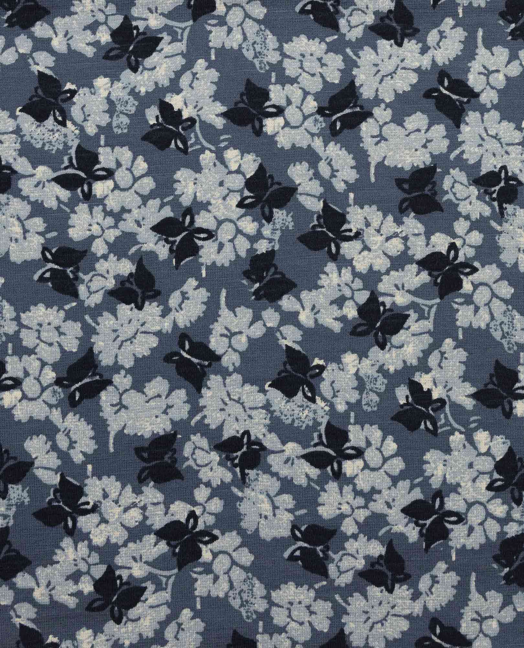 Midi Dress - Pacific Blue Print