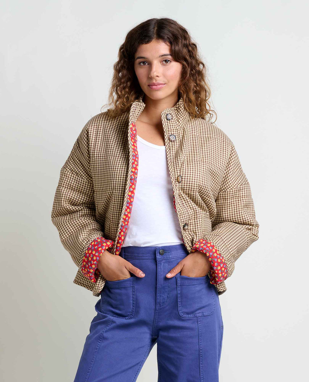 Quilted Jacket - Partridge Gingham