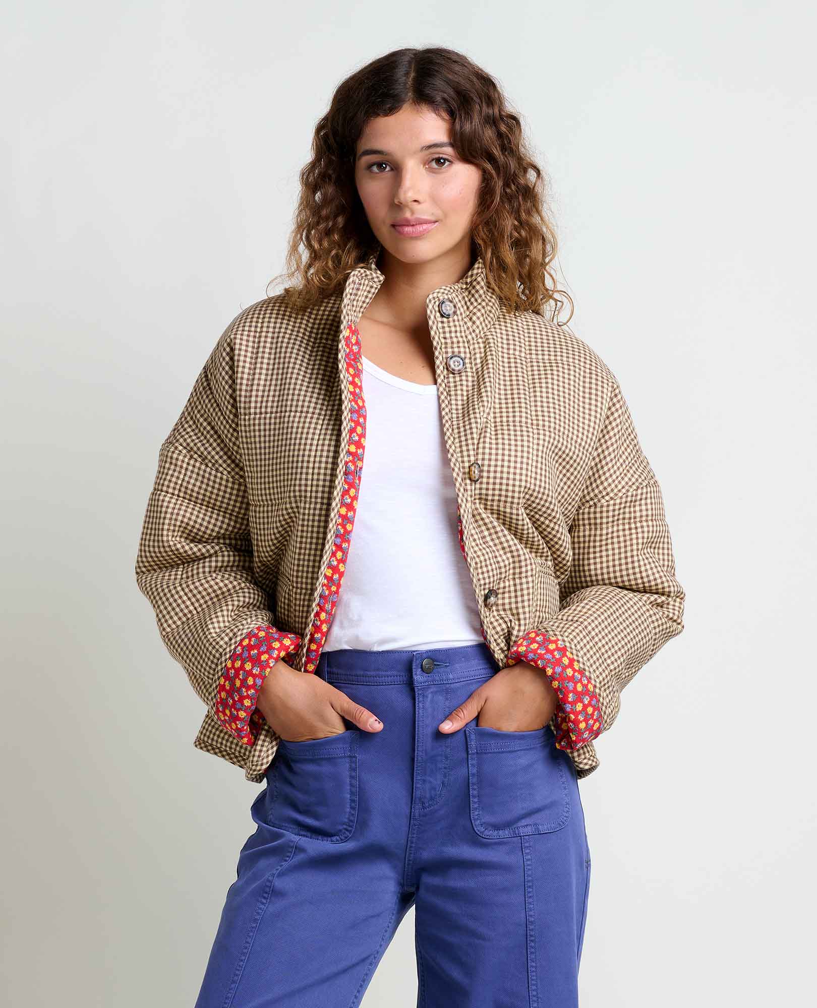 Quilted Jacket - Partridge Gingham