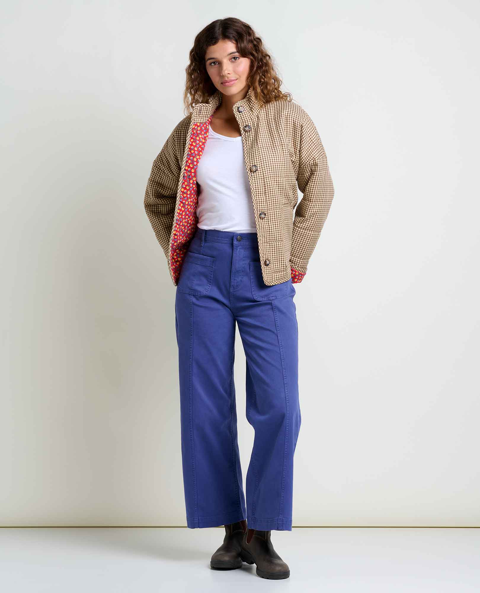 Quilted Jacket - Partridge Gingham