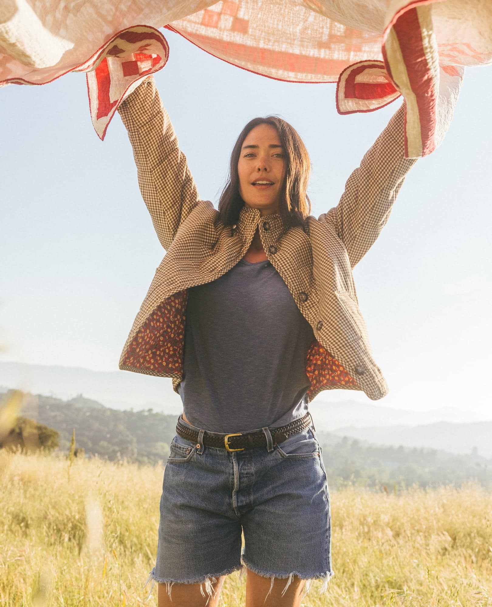 Quilted Jacket - Partridge Gingham