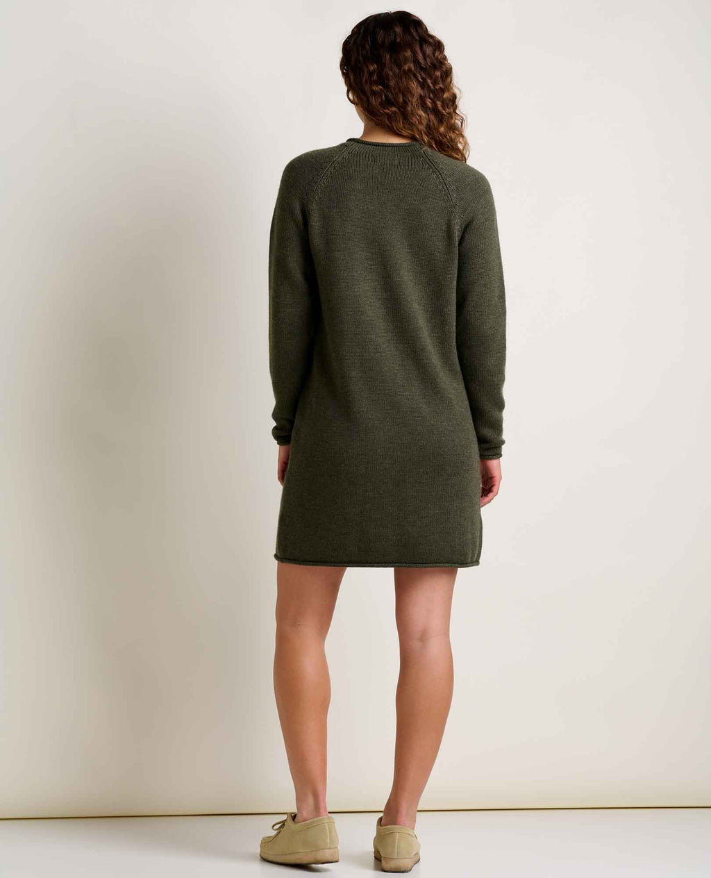Sweater Dress - Olive