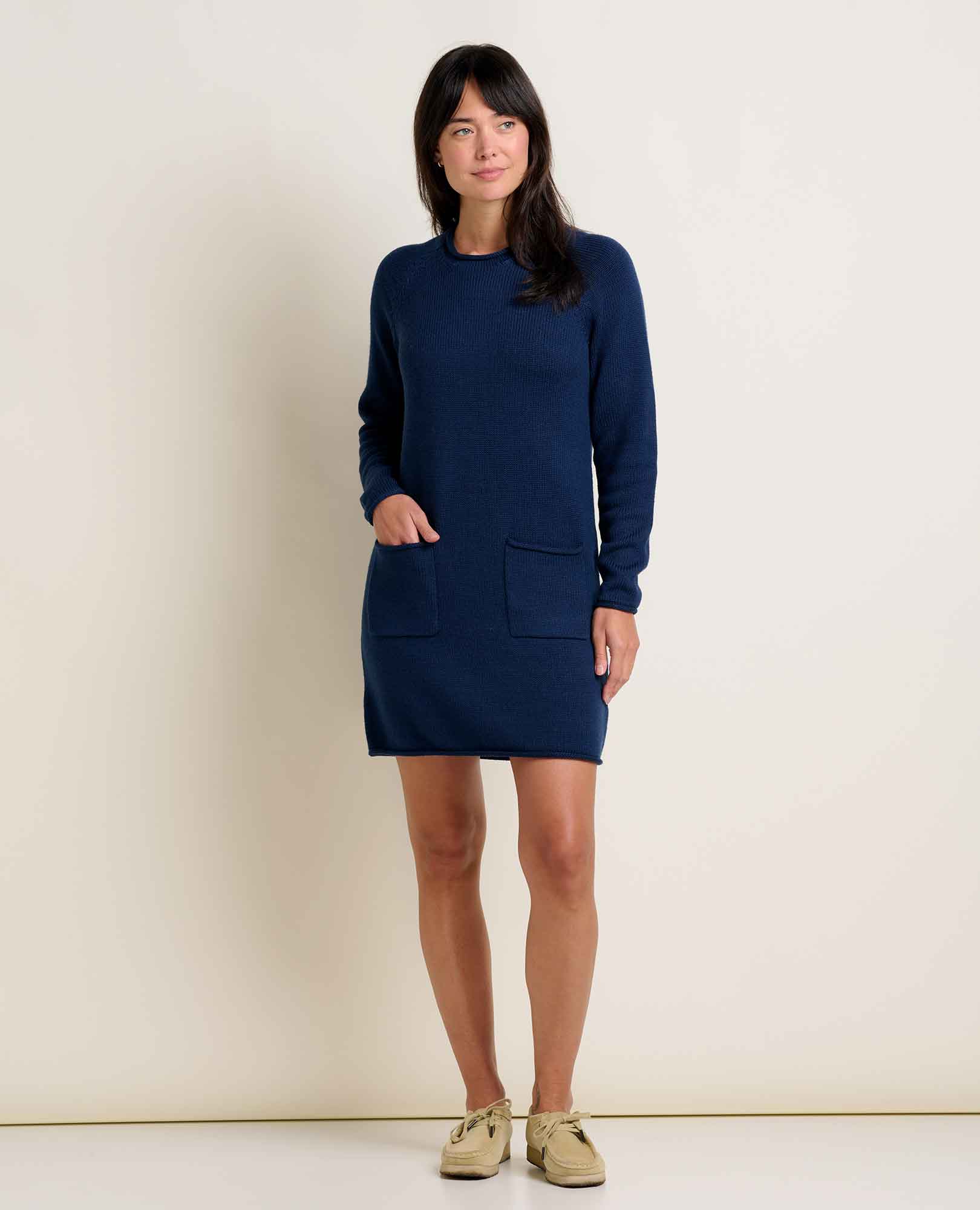 Sweater Dress - True Navy