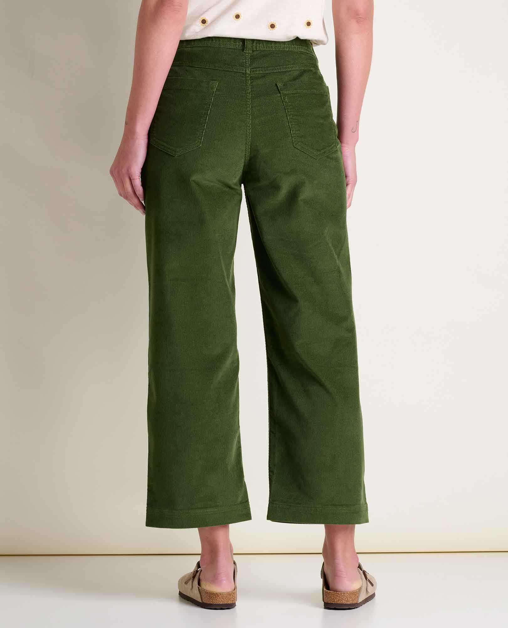 Corduroy Wide Leg Pant