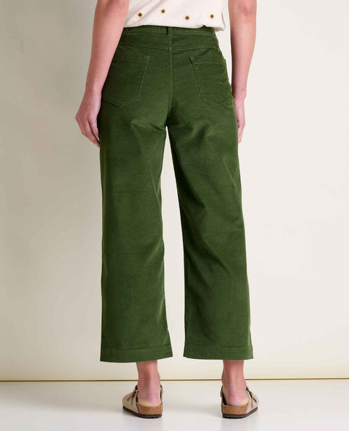 Corduroy Wide Leg Pant