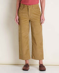 Corduroy Wide Leg Pant - Honey Brown