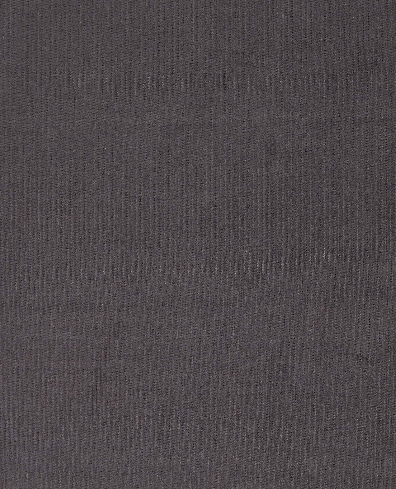 Corduroy Wide Leg Pant - Soot
