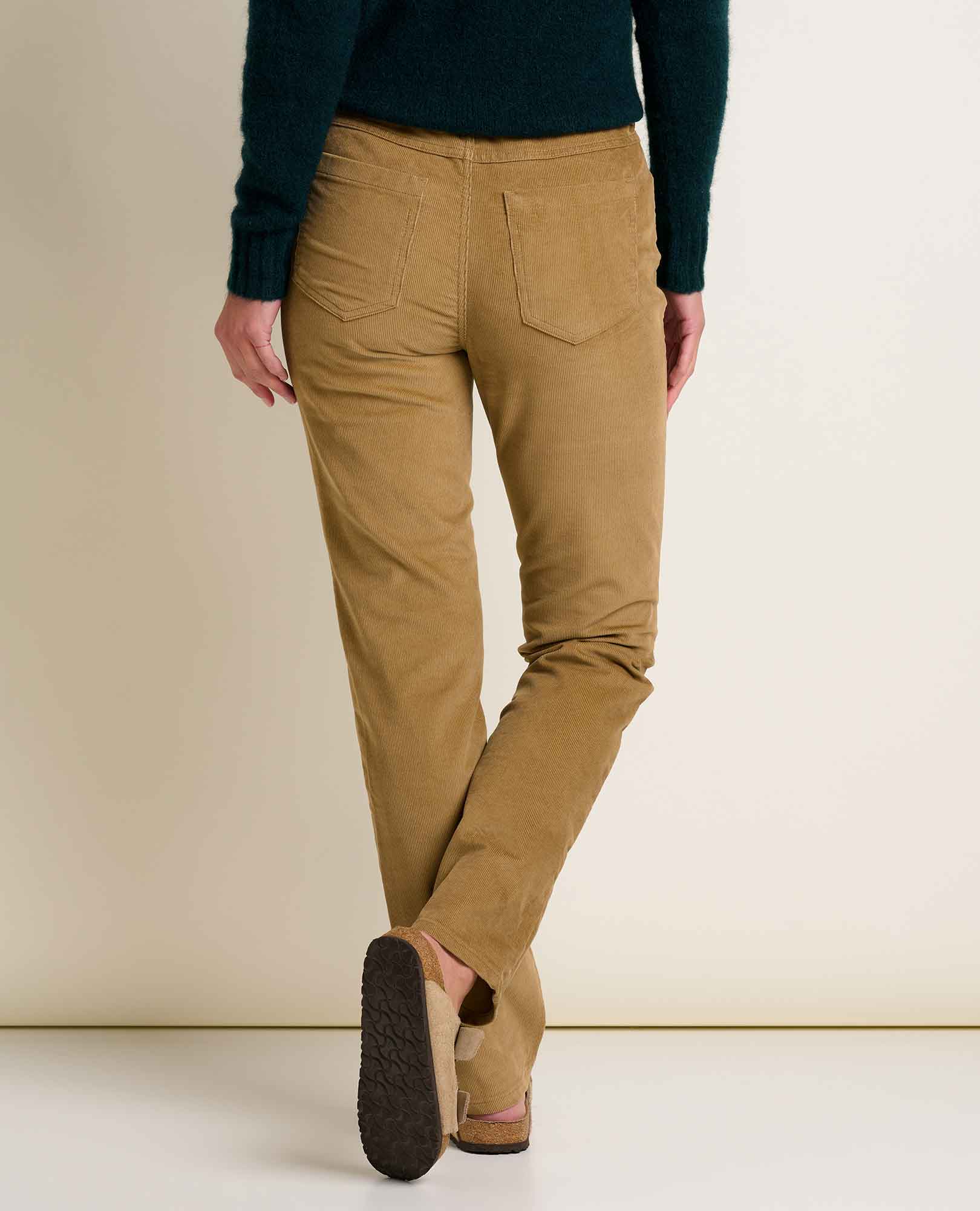 Corduroy Slim Pant - Honey Brown