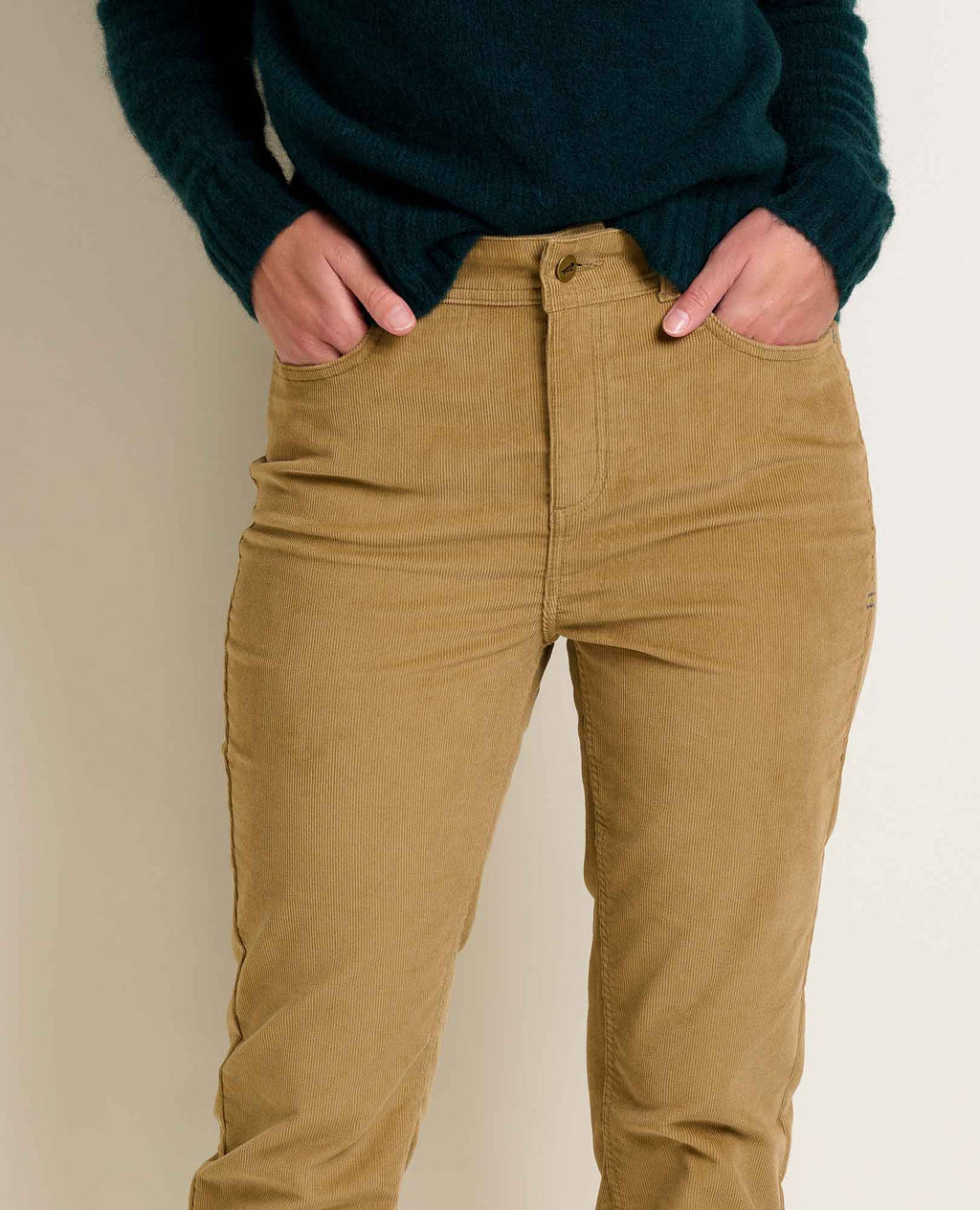 Corduroy Slim Pant - Honey Brown