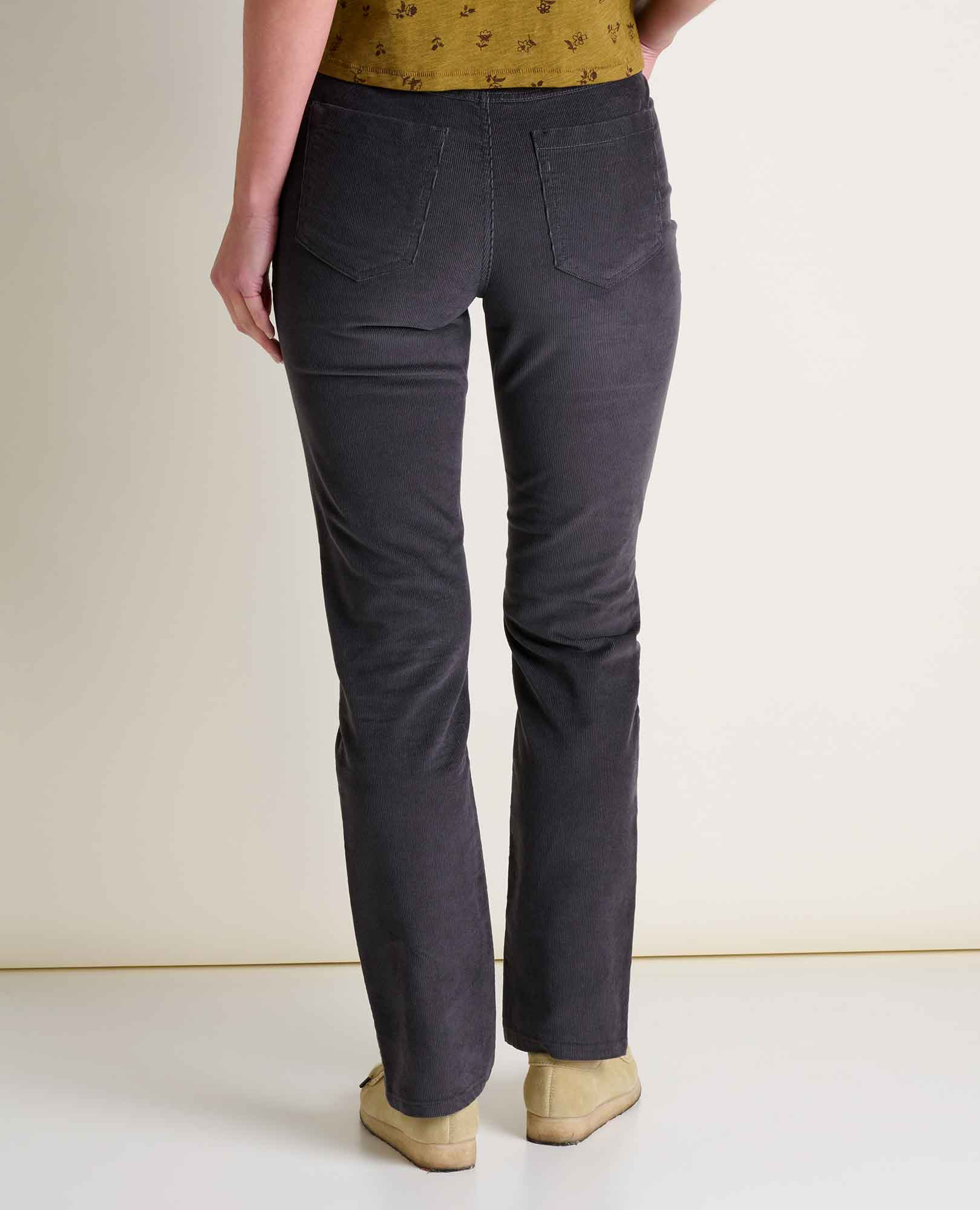 Corduroy Slim Pant - Soot