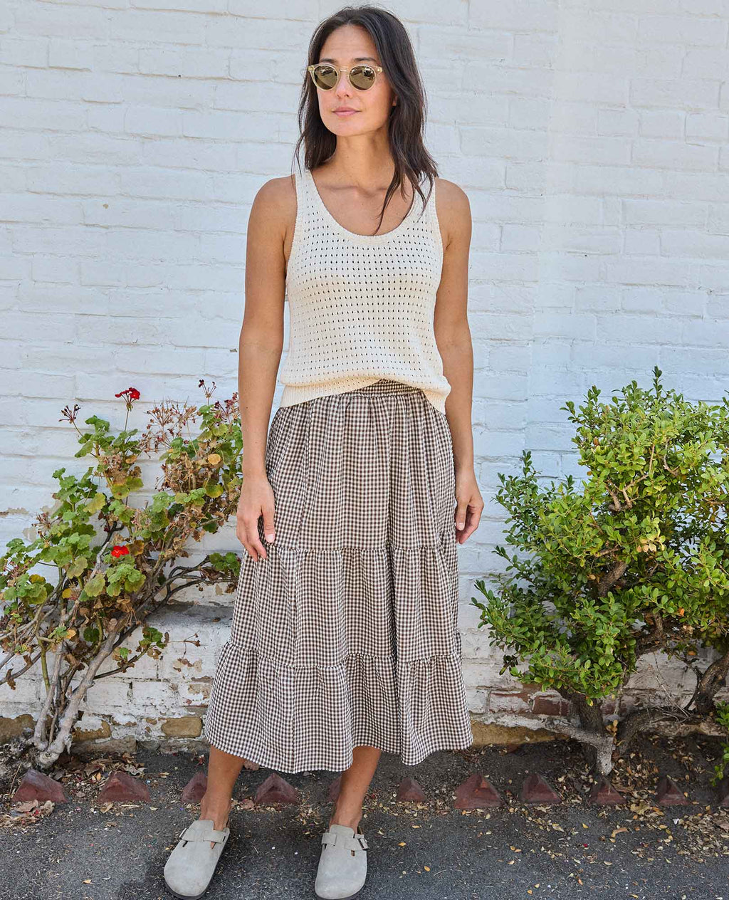 Hollow out halter top