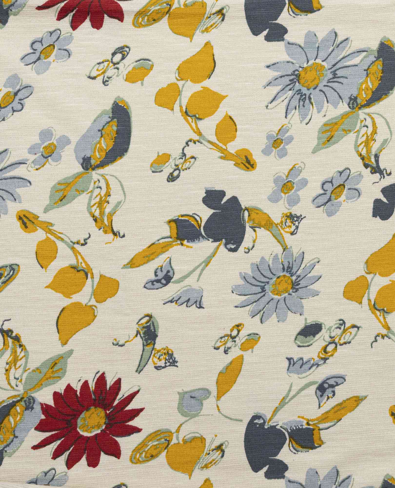 Tiered Midi Dress - Almond Print