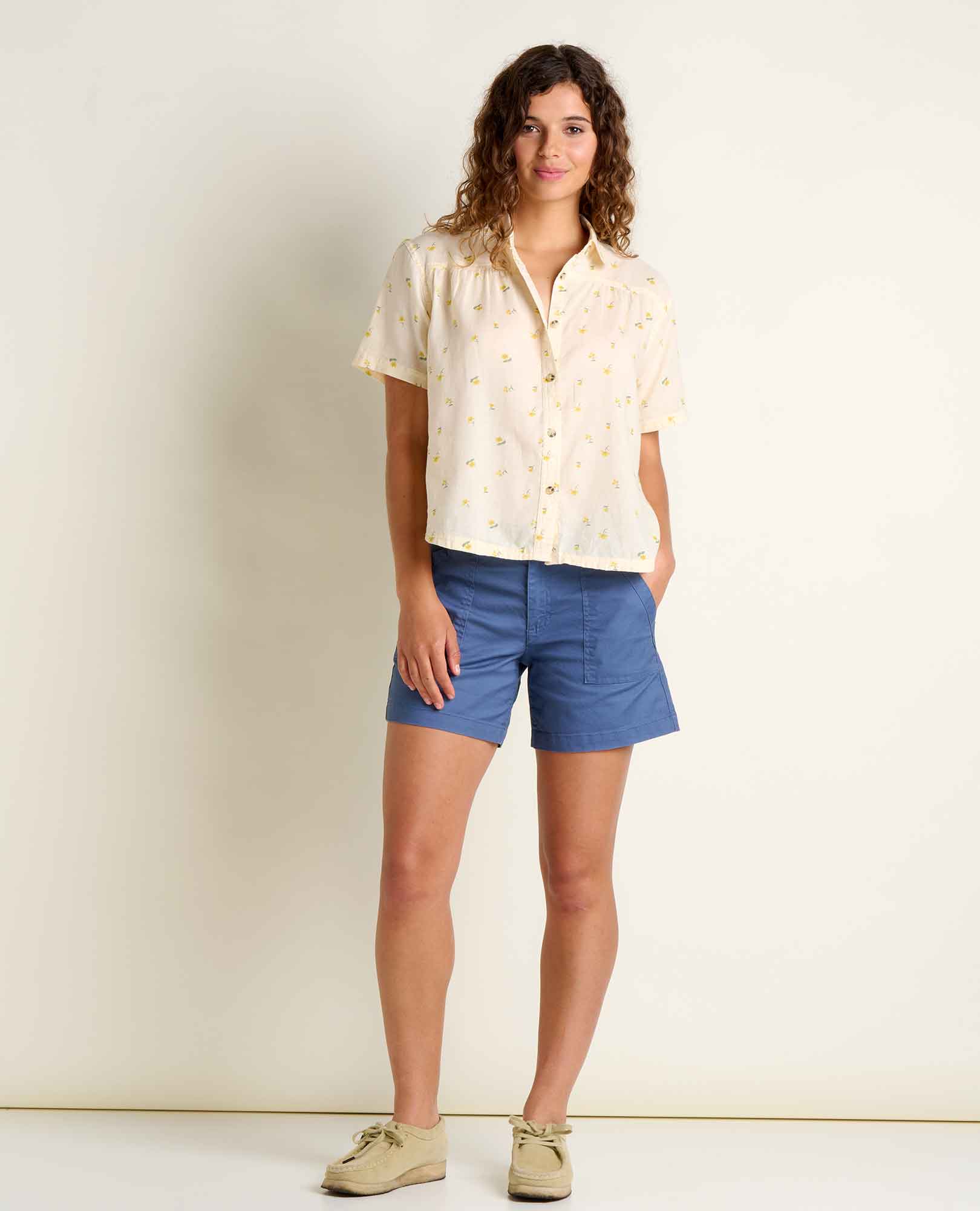 Organic Cotton Shirt - Salt Print