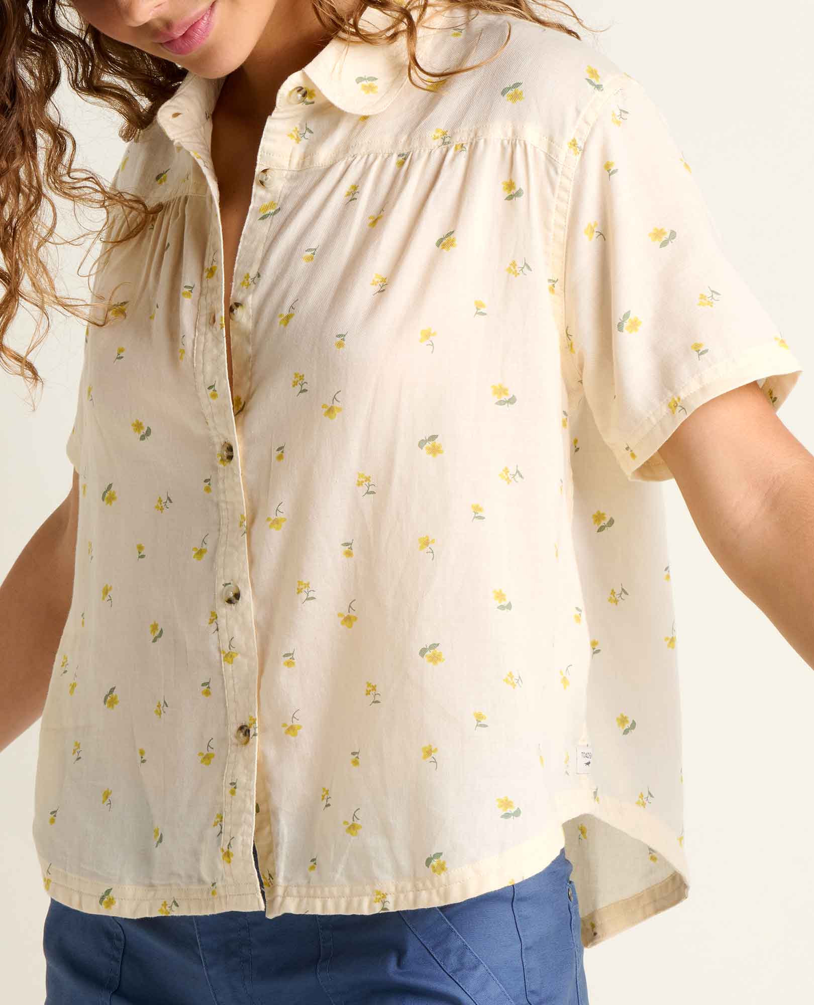 Organic Cotton Shirt - Salt Print