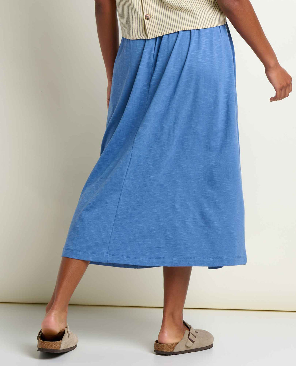 A-Line Midi Skirt - Kyanite