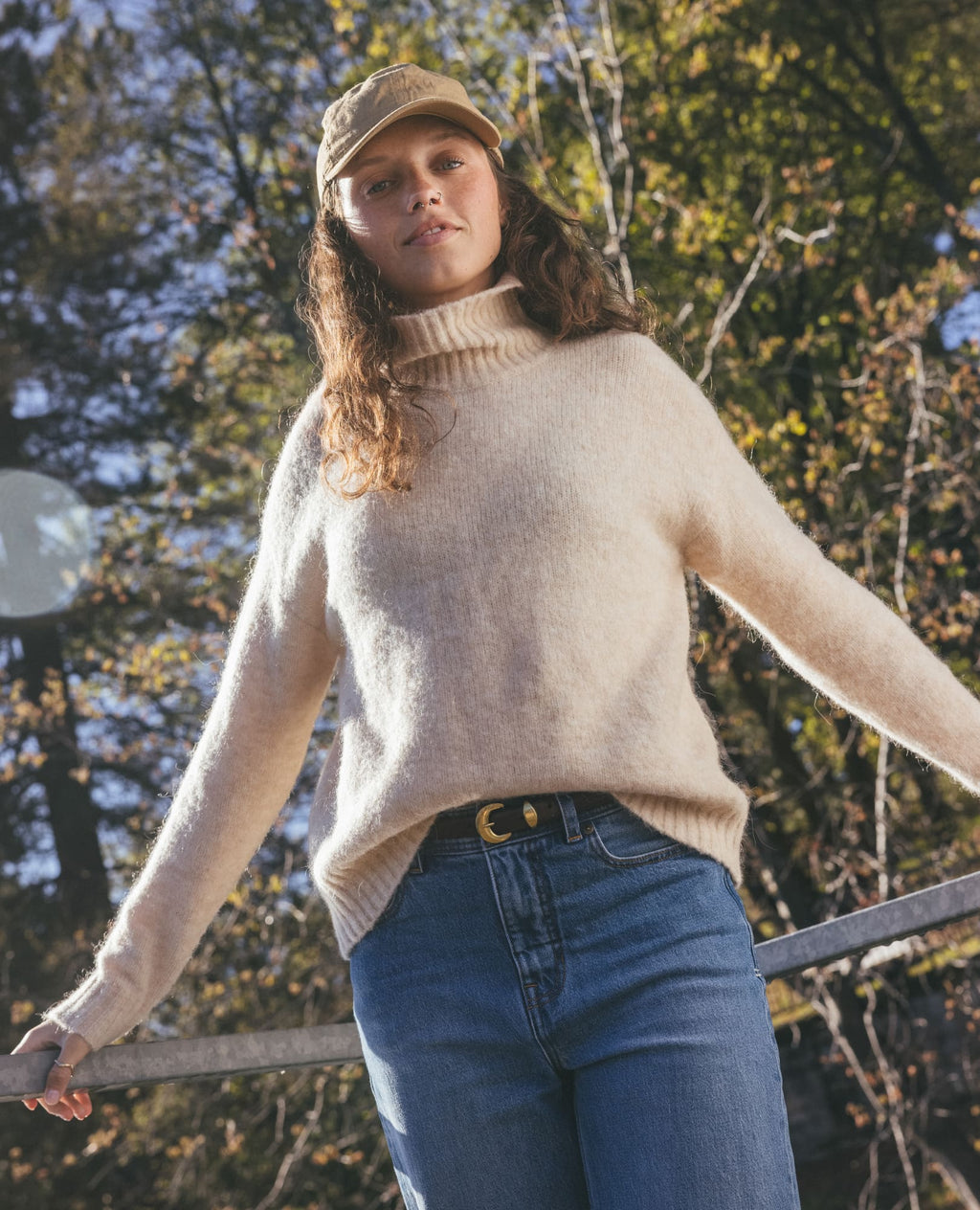 Turtleneck Sweater - Barley