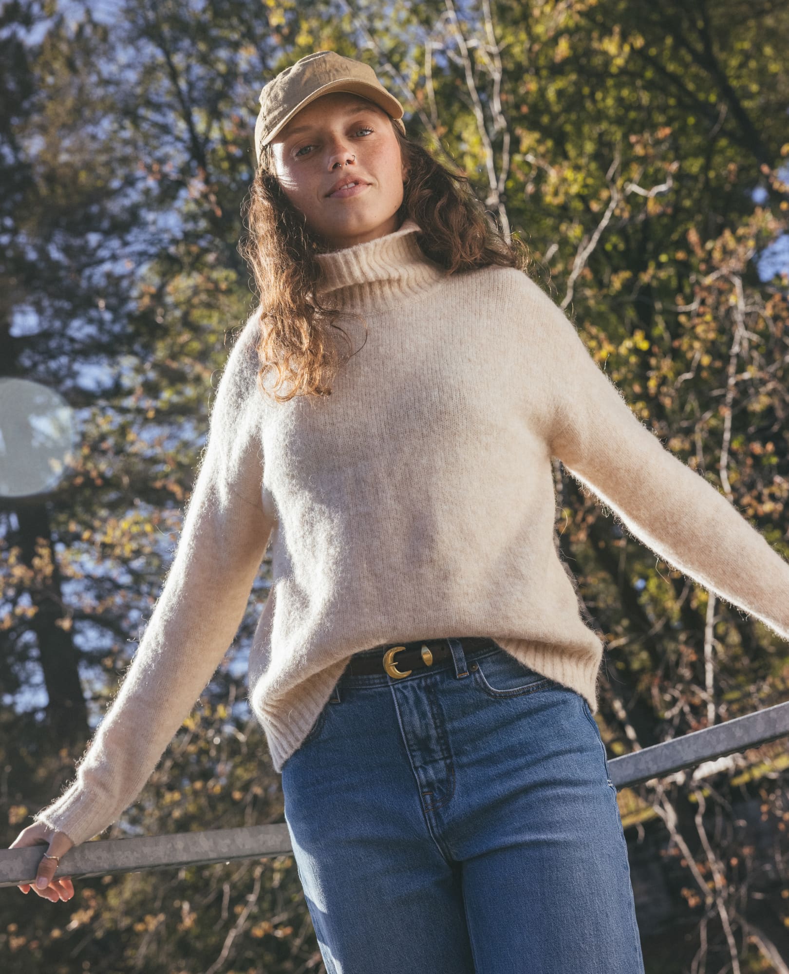 Turtleneck Sweater - Barley