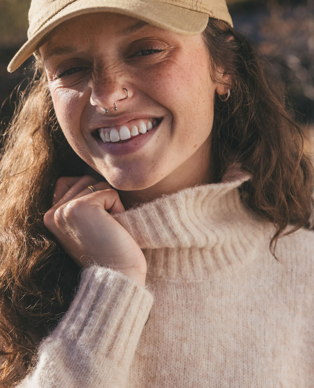 Turtleneck Sweater - Barley