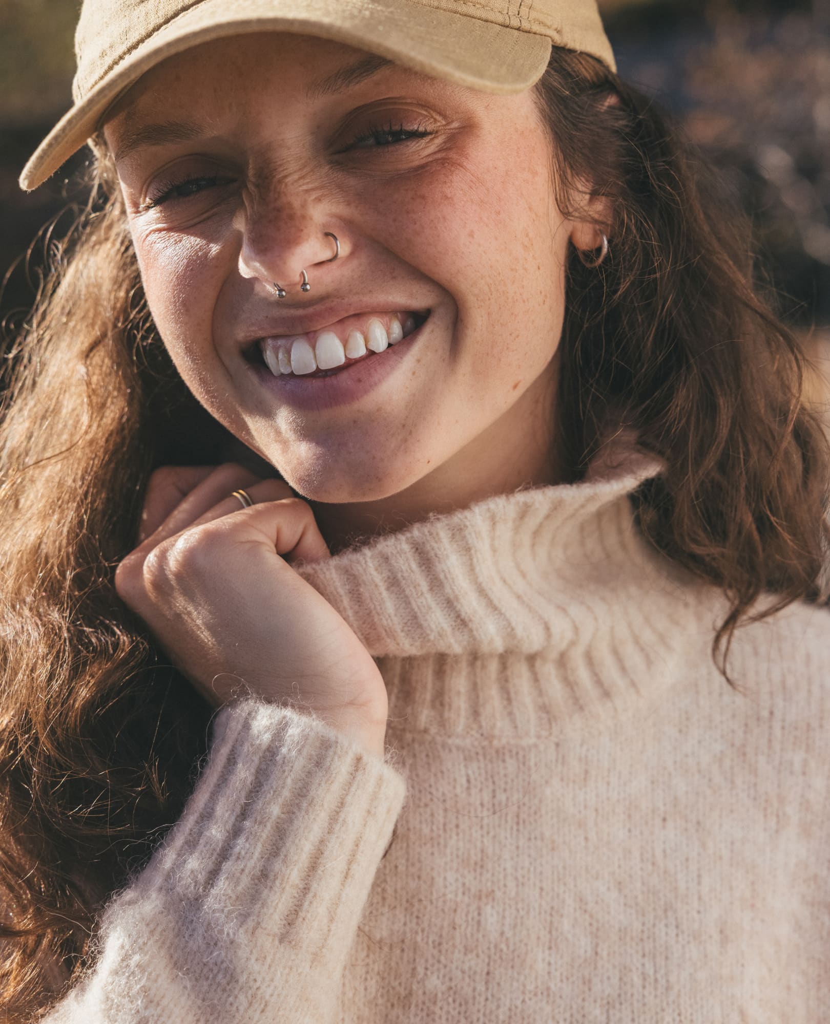 Turtleneck Sweater - Barley