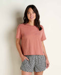 Garment Dyed Jersey Crew - Copper