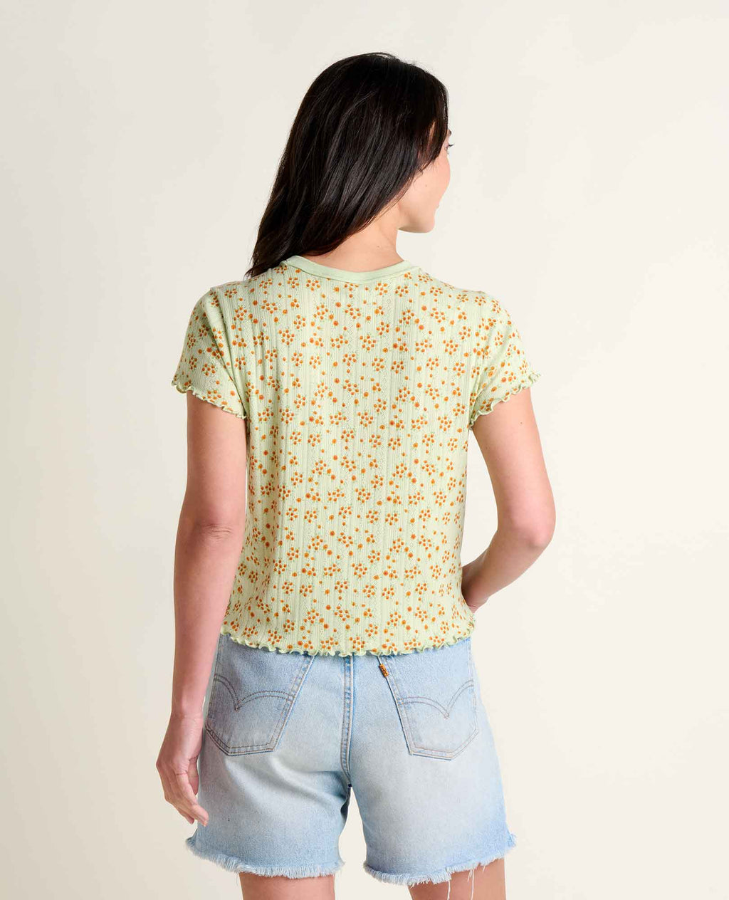 Baby Tee - Elderflower Print