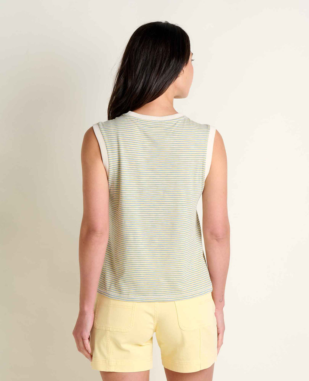 Jersey Tank - Almond Pattern