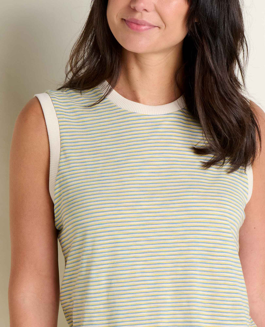 Jersey Tank - Almond Pattern
