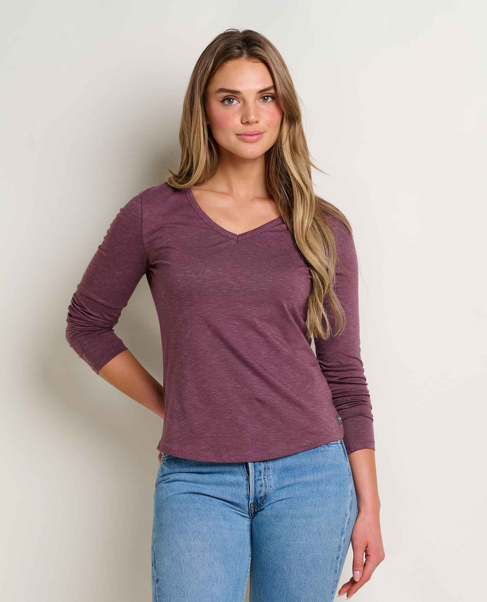 Long Sleeve Tee - Huckleberry