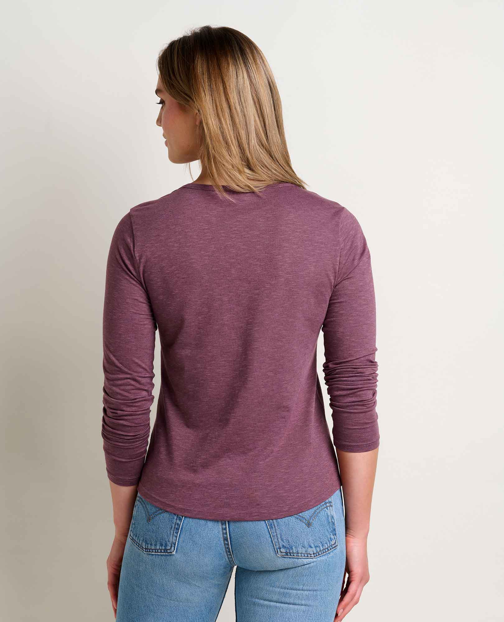 Long Sleeve Tee - Huckleberry