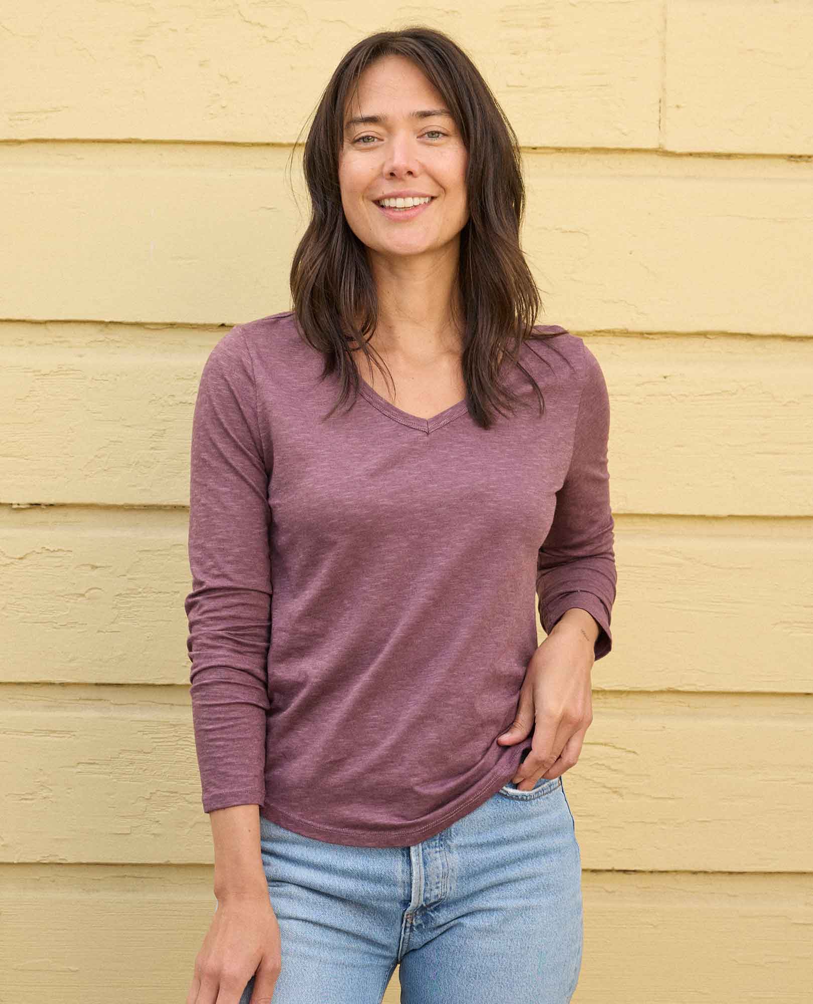 Long Sleeve Tee - Huckleberry