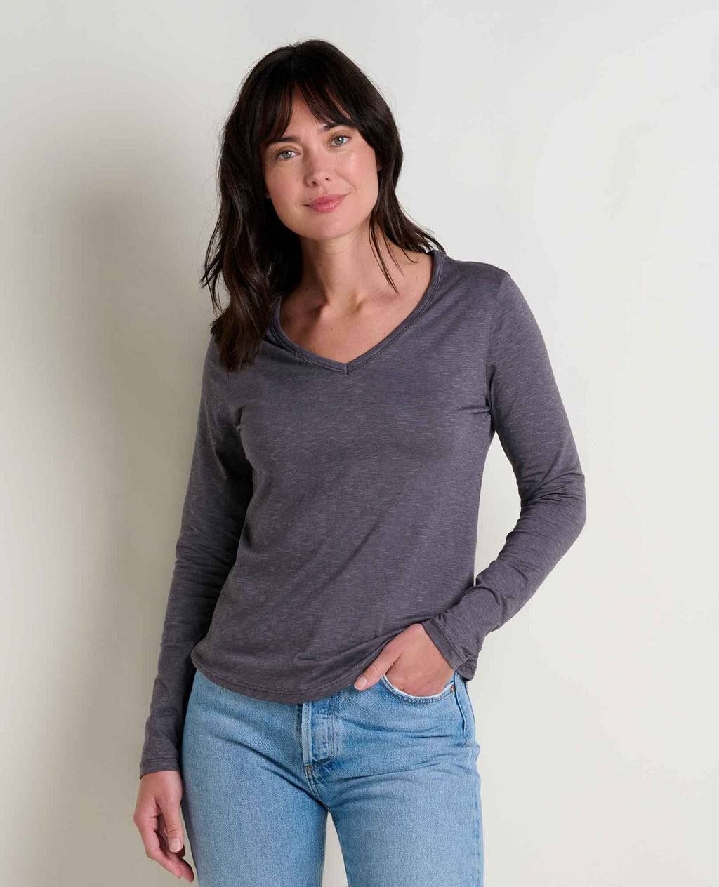 Long Sleeve Tee - Iron