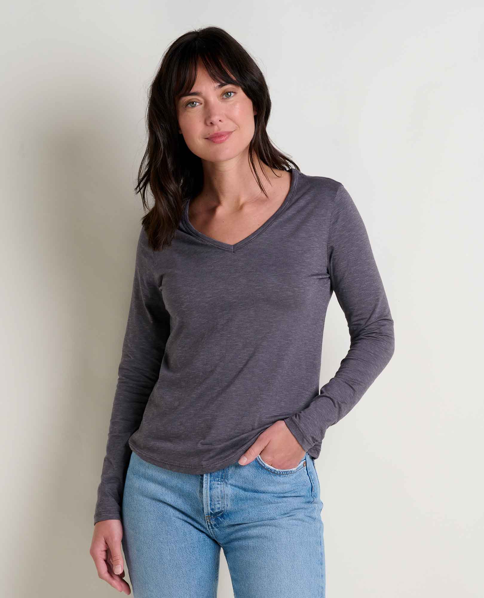 Long Sleeve Tee - Iron