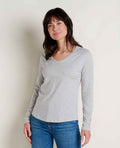 Long Sleeve Tee - Light Heather Grey