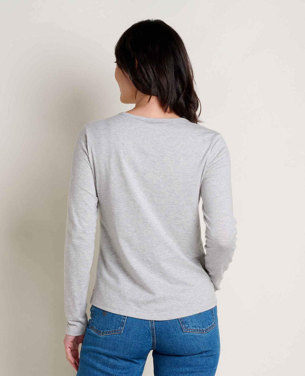 Long Sleeve Tee - Light Heather Grey