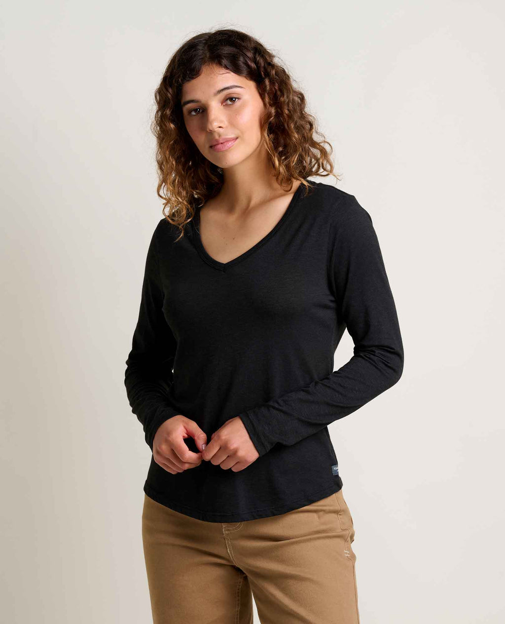 Long Sleeve Tee - True Black