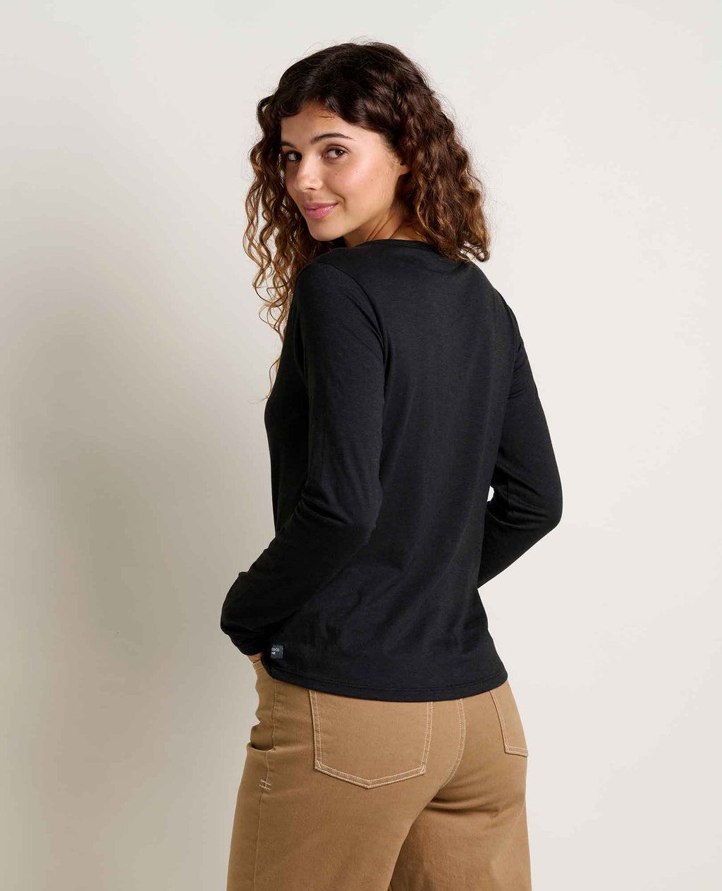 Long Sleeve Tee - True Black