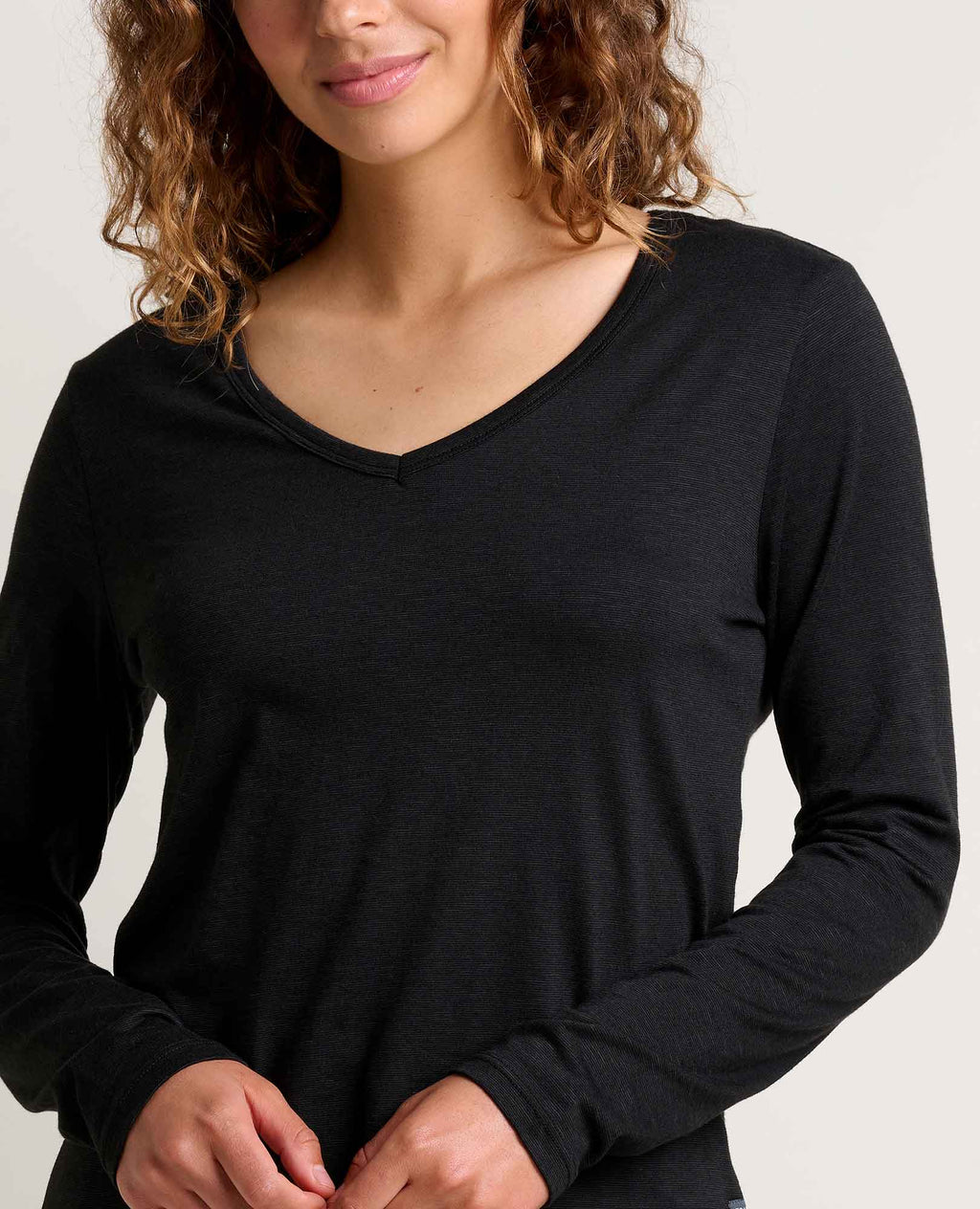 Long Sleeve Tee - True Black
