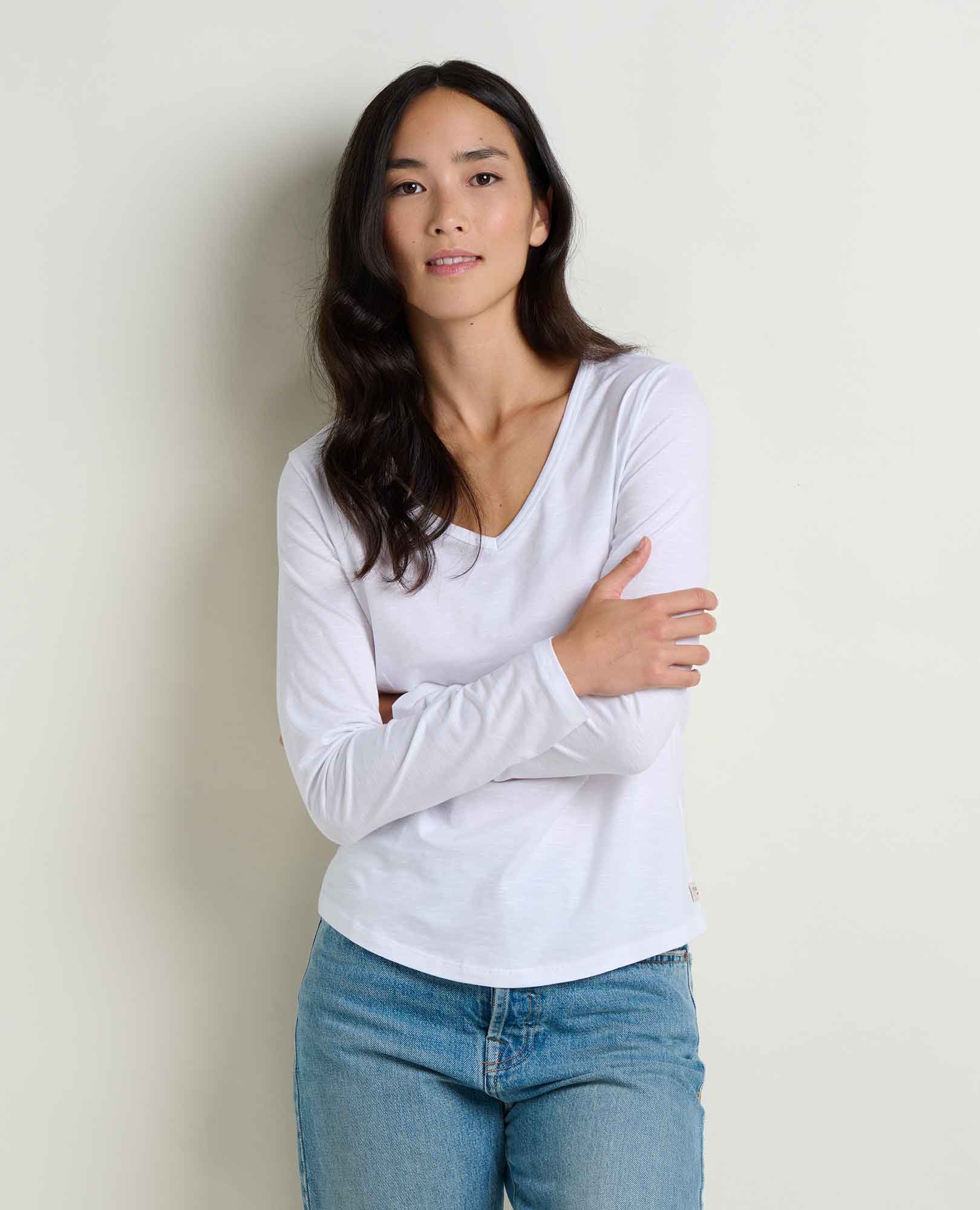 Long Sleeve Tee - True White