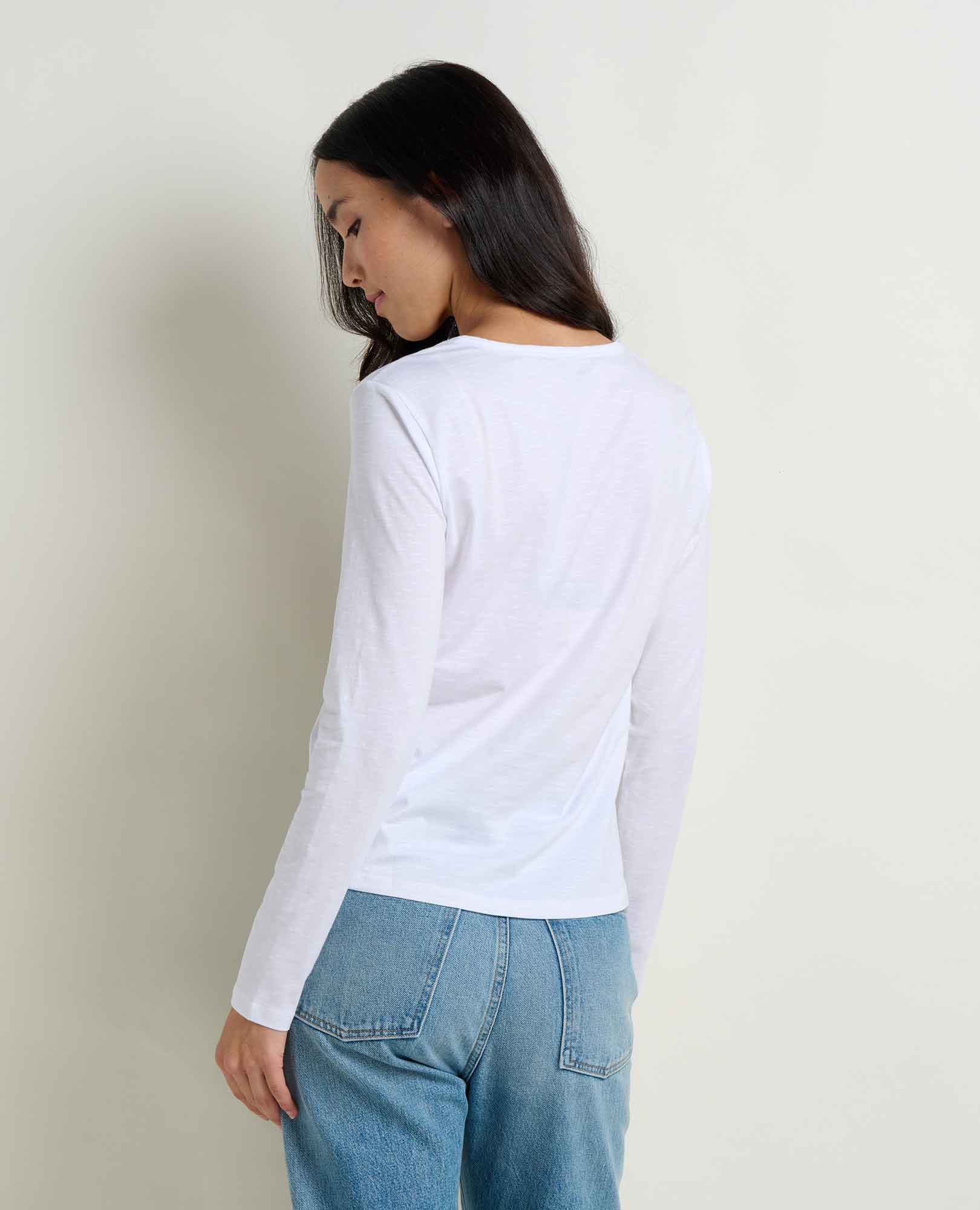 Long Sleeve Tee - True White