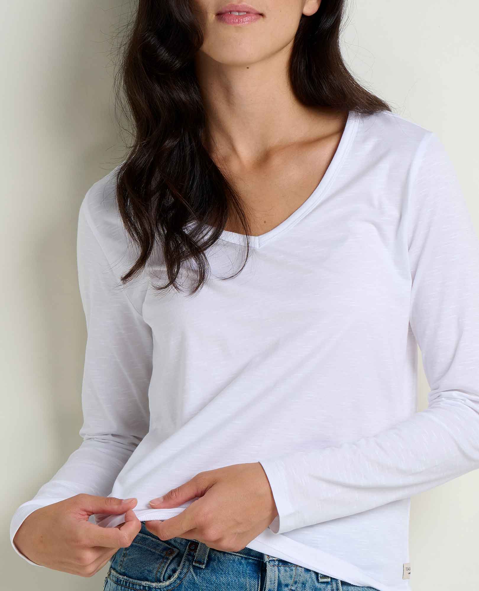 Long Sleeve Tee - True White