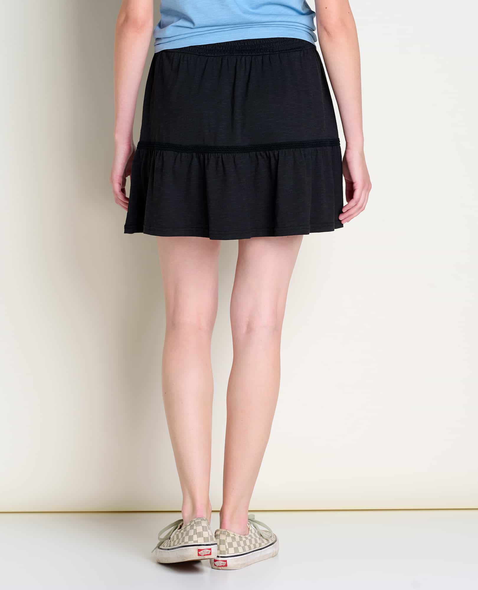 Ruffle Skirt - Black