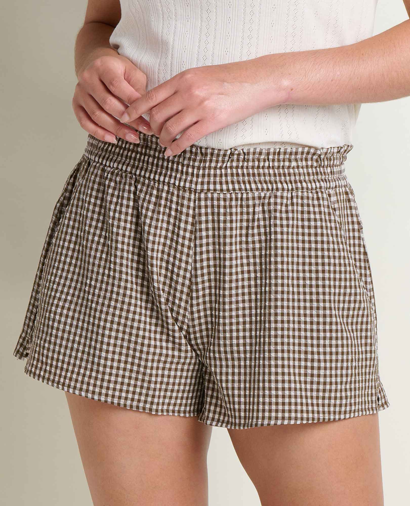 Pull-On Short - Almond Pattern