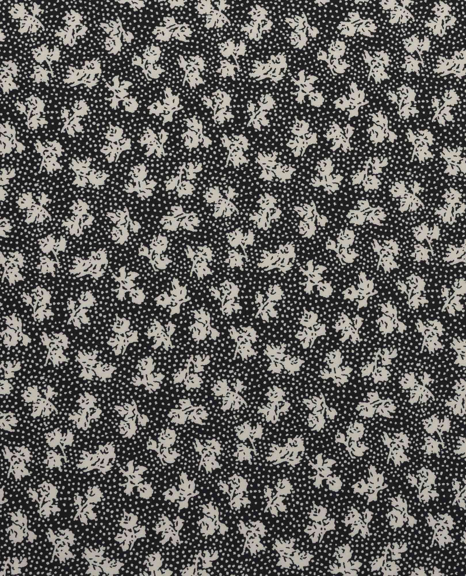 Pull-On Short - Black and Salt Print