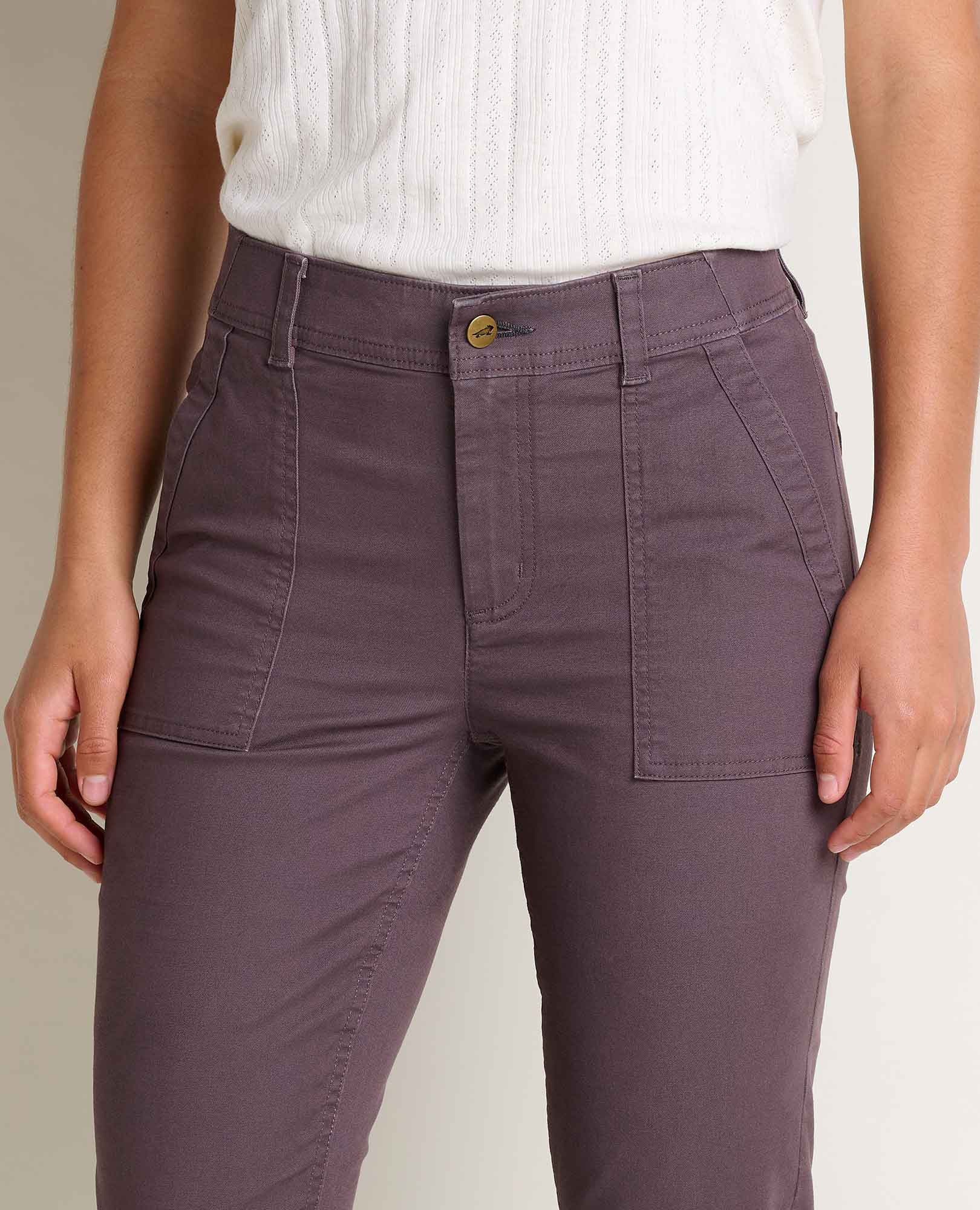 Slim Pant - Raisin