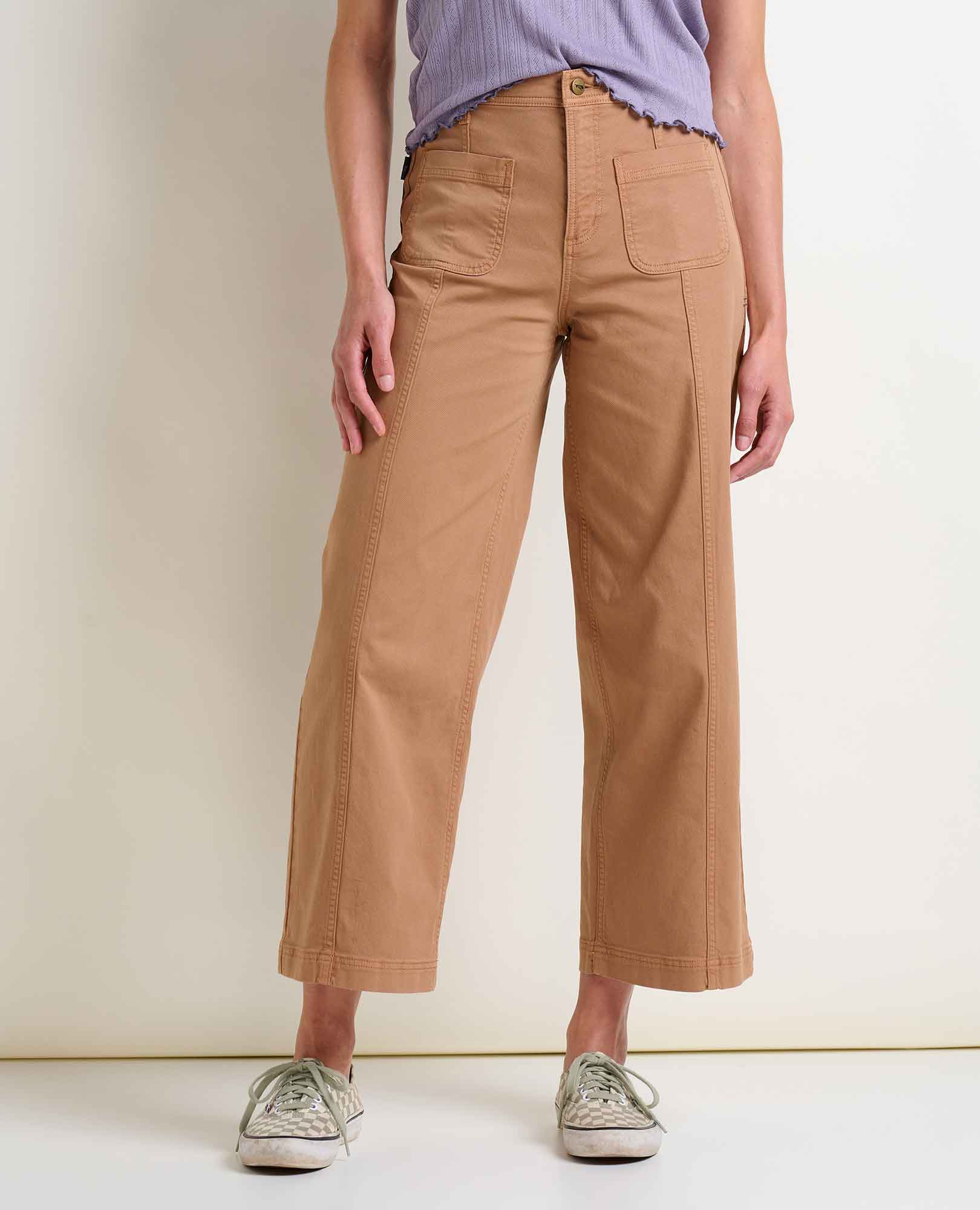 High Rise Wide Leg Pant