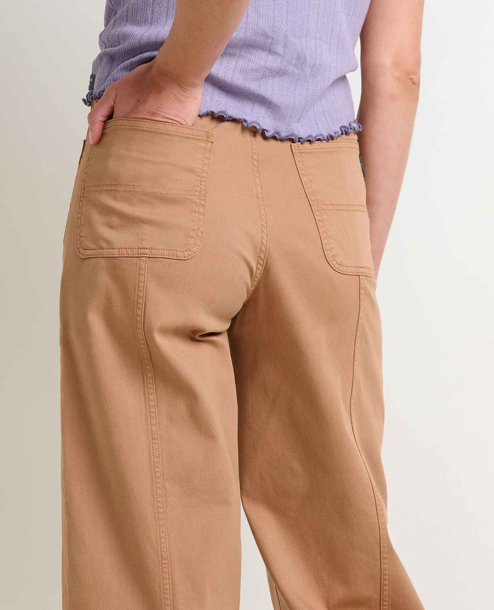 High Rise Wide Leg Pant