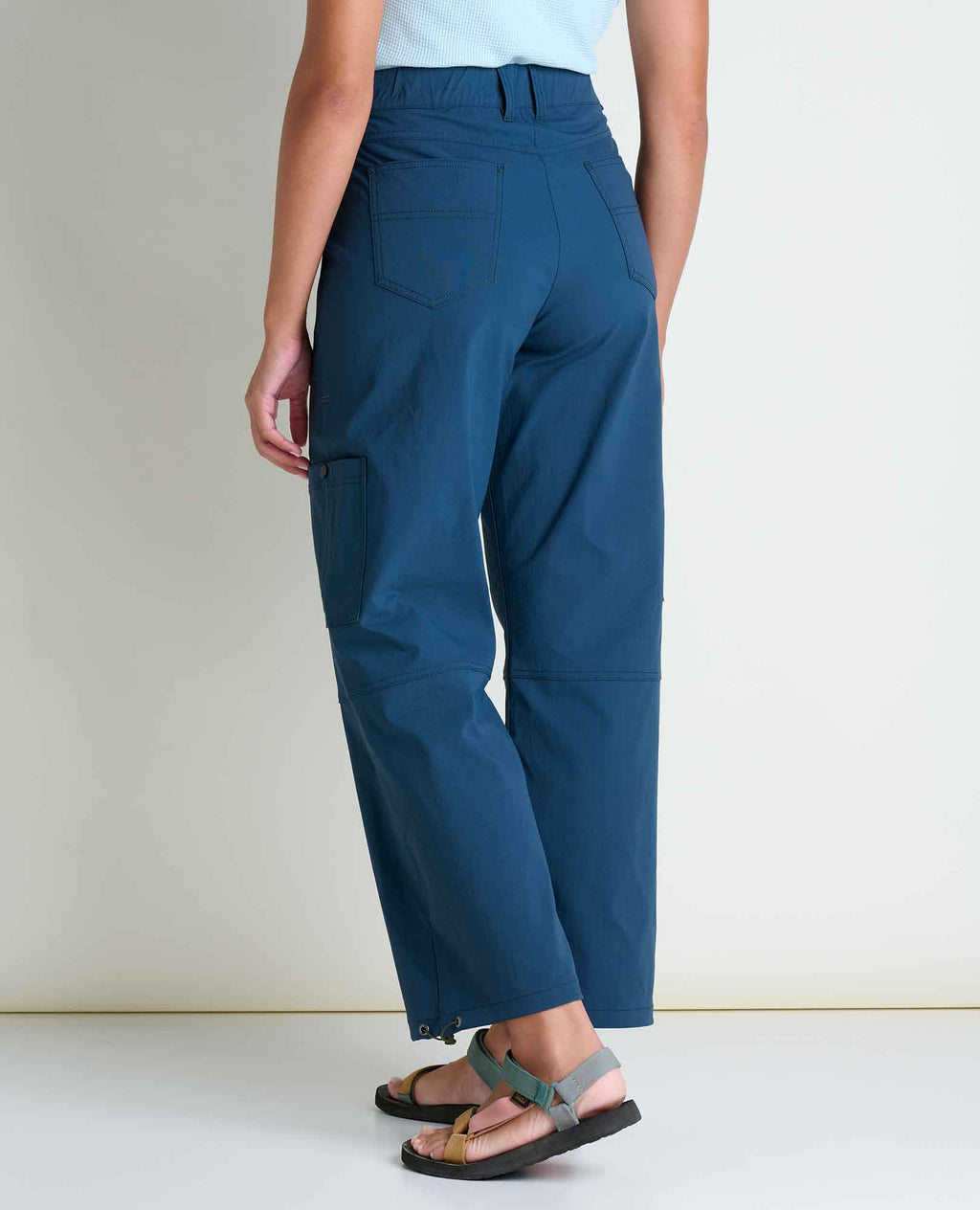 Active Wide Leg Pant - Midnight